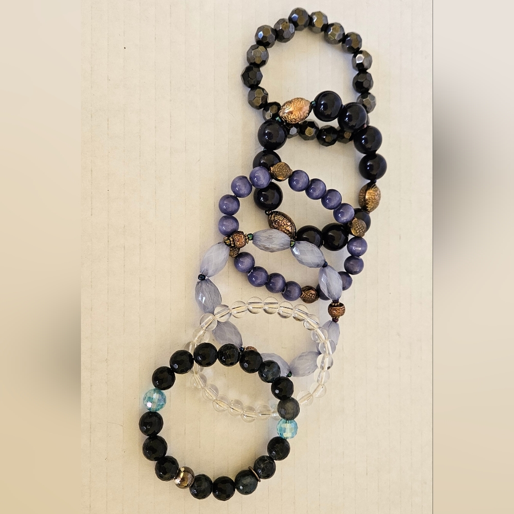 BUNDLE DEAL 6 Elastic Bracelets